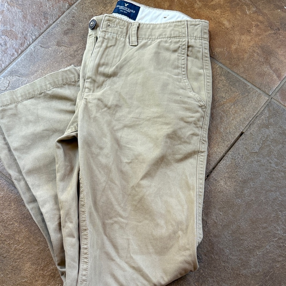 American Eagle Outfitters Men's Khaki Chinos 29/32